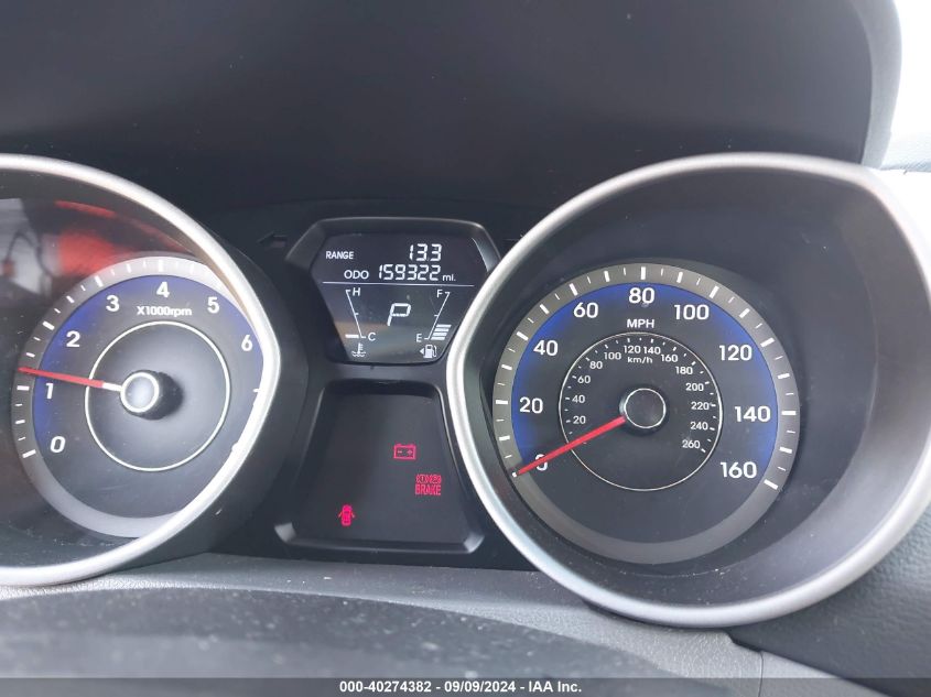 KMHDH4AE8CU323054 2012 Hyundai Elantra Limited (Ulsan Plant)