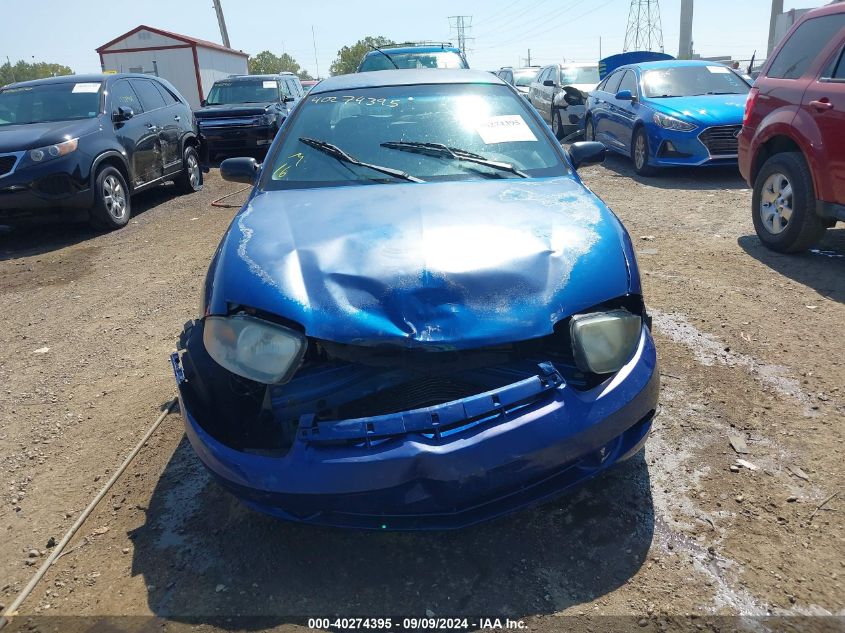 2004 Chevrolet Cavalier VIN: 1G1JC52F647168001 Lot: 40274395