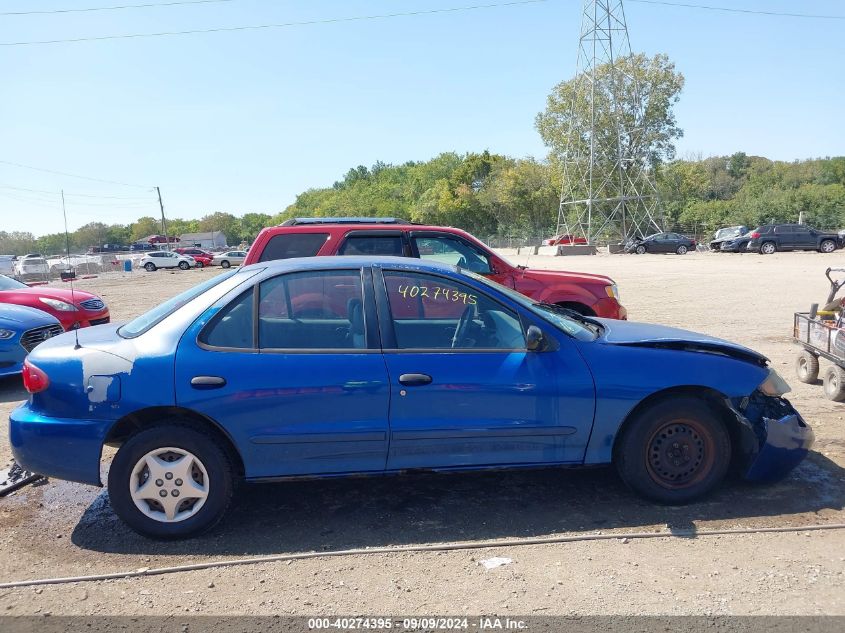 2004 Chevrolet Cavalier VIN: 1G1JC52F647168001 Lot: 40274395