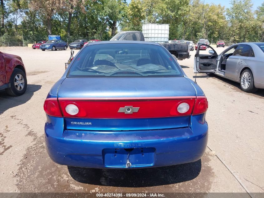 2004 Chevrolet Cavalier VIN: 1G1JC52F647168001 Lot: 40274395