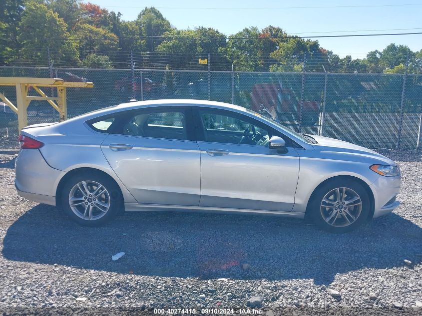 2018 Ford Fusion Se VIN: 3FA6P0H73JR253697 Lot: 40274415