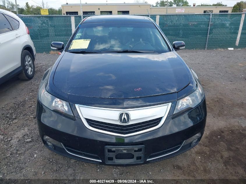 2014 Acura Tl 3.7 VIN: 19UUA9E50EA000073 Lot: 40274439