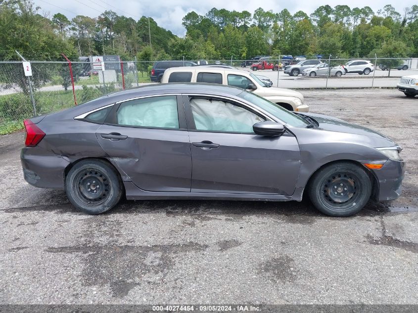 2018 Honda Civic Sedan Lx VIN: 19XFC2F50JE014117 Lot: 40274454