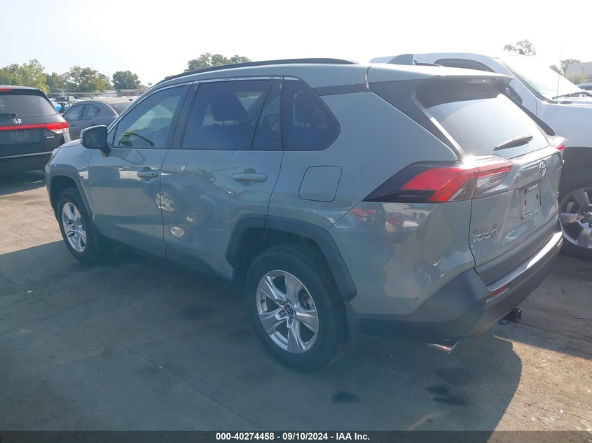 VIN 2T3W1RFV7LW090939 2020 TOYOTA RAV4 XLE