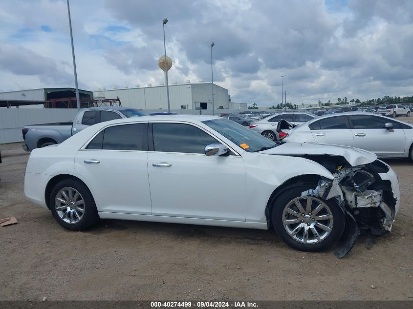 2013 Chrysler 300C VIN: 2C3CCAEG8DH620889 Lot: 40274499