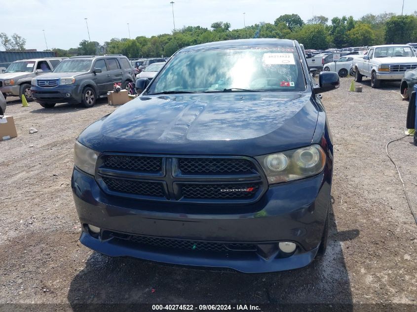 2013 Dodge Durango R/T VIN: 1C4SDHCT4DC665523 Lot: 40274522