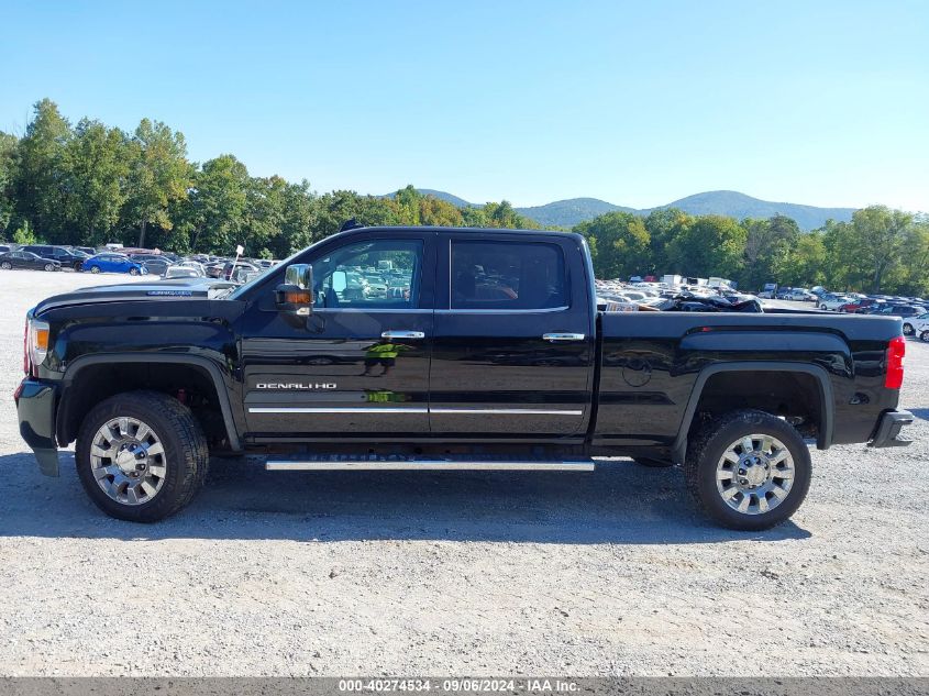 2017 GMC Sierra 2500Hd Denali VIN: 1GT12UEY4HF240925 Lot: 40274534