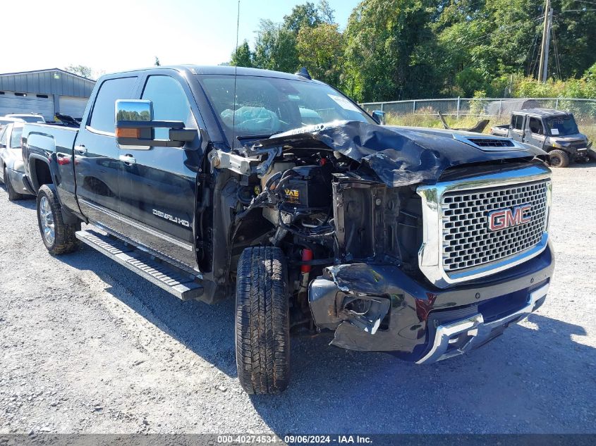 2017 GMC Sierra 2500Hd Denali VIN: 1GT12UEY4HF240925 Lot: 40274534