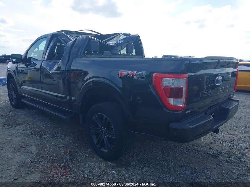 VIN 1FTFW1E86MFC39875 2021 FORD F-150 LARIAT