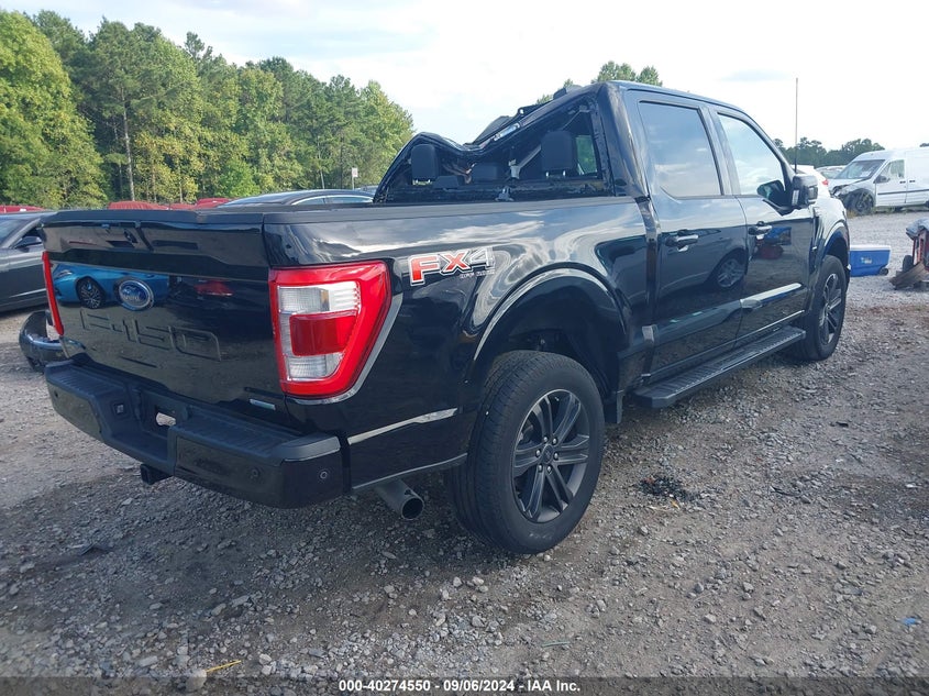 VIN 1FTFW1E86MFC39875 2021 FORD F-150 LARIAT