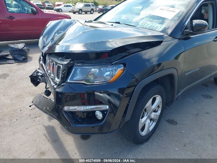 2019 Jeep Compass Latitude 4X4 VIN: 3C4NJDBB9KT806885 Lot: 40274559