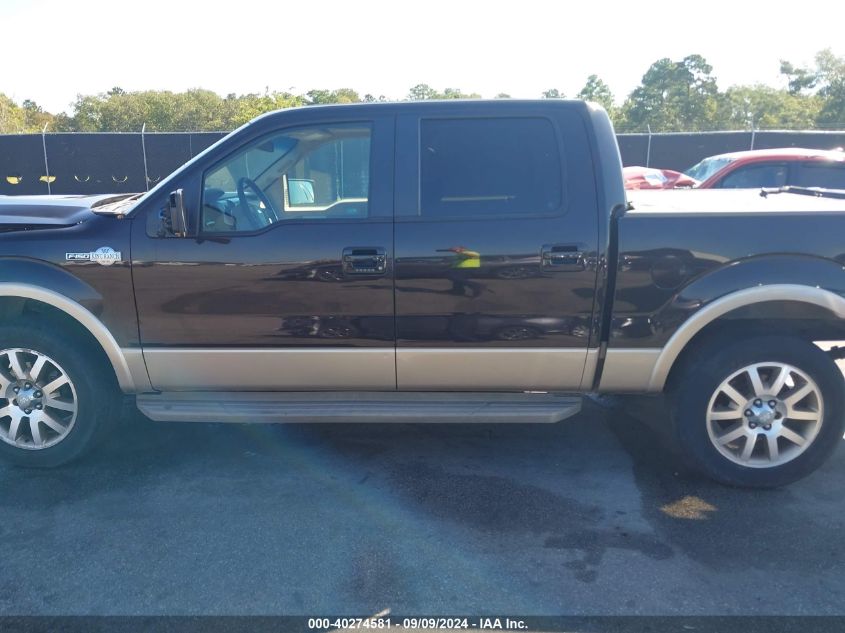 2013 FORD F-150 KING RANCH - 1FTFW1CF0DKE10127