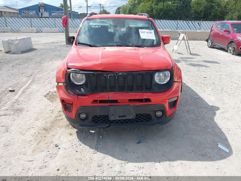 2020 Jeep Renegade Altitude Fwd VIN: ZACNJABB4LPL88031 Lot: 40274586