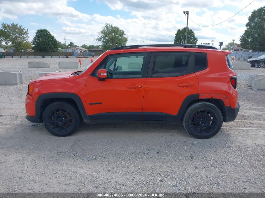 2020 Jeep Renegade Altitude Fwd VIN: ZACNJABB4LPL88031 Lot: 40274586