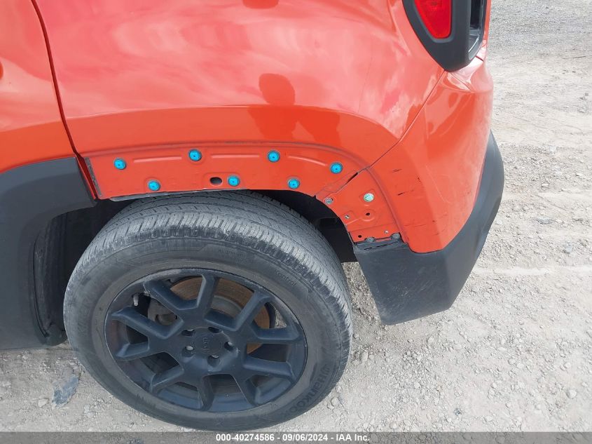 2020 Jeep Renegade Altitude Fwd VIN: ZACNJABB4LPL88031 Lot: 40274586