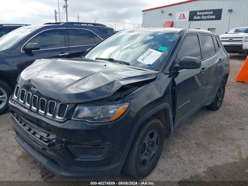 3C4NJCAB0HT669727 2017 JEEP COMPASS - Image 2