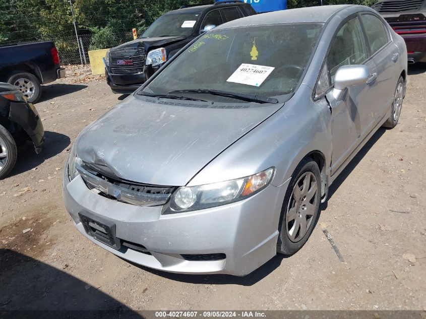 2009 Honda Civic Lx VIN: 19XFA16519E050927 Lot: 40274607