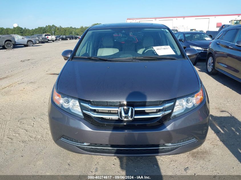 2014 Honda Odyssey Ex-L VIN: 5FNRL5H67EB115692 Lot: 40274617