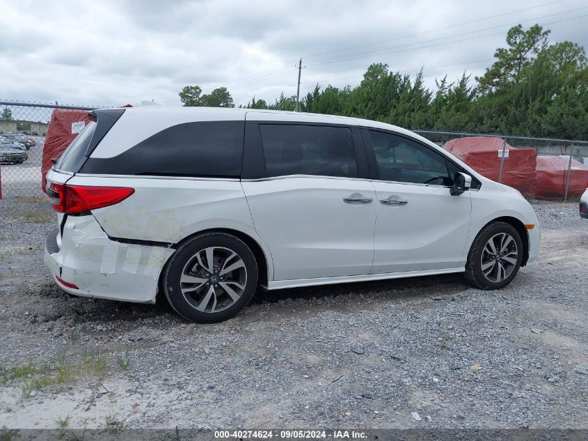 2024 Honda Odyssey Touring VIN: 5FNRL6H88RB035749 Lot: 40274624