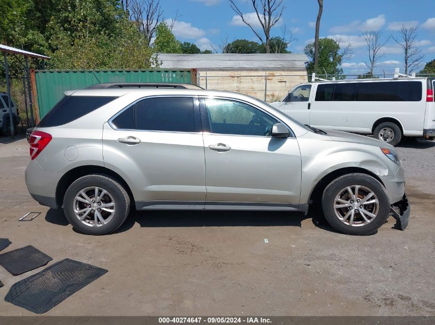 2016 Chevrolet Equinox Lt VIN: 2GNALCEK5G1123788 Lot: 40274647