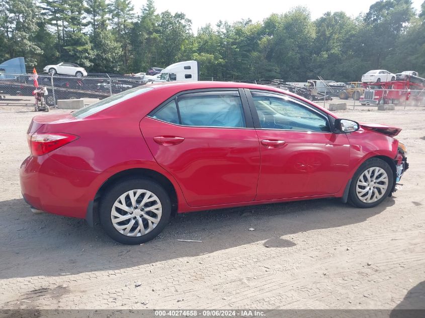 2019 Toyota Corolla Le VIN: 2T1BURHE6KC167795 Lot: 40274658