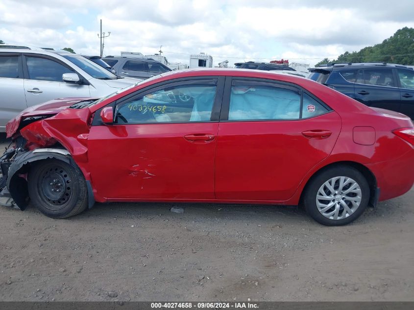 2019 Toyota Corolla Le VIN: 2T1BURHE6KC167795 Lot: 40274658