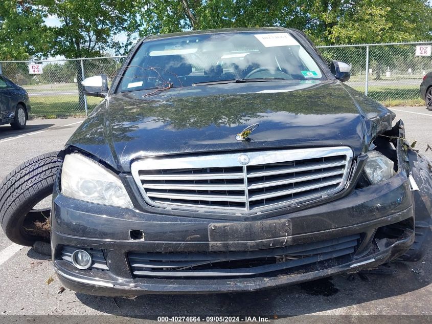 2008 Mercedes-Benz C 300 Luxury 4Matic/Sport 4Matic VIN: WDDGF81X18F174763 Lot: 40274664