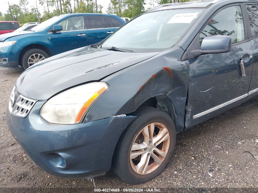 2012 Nissan Rogue Sv VIN: JN8AS5MT4CW609405 Lot: 40274669