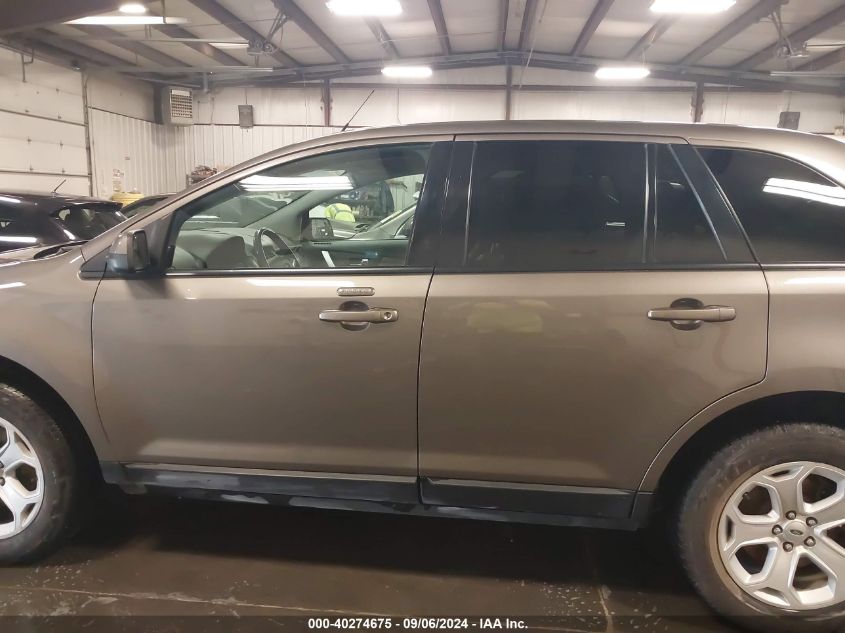 2012 Ford Edge Sel VIN: 2FMDK3JC8CBA30402 Lot: 40274675