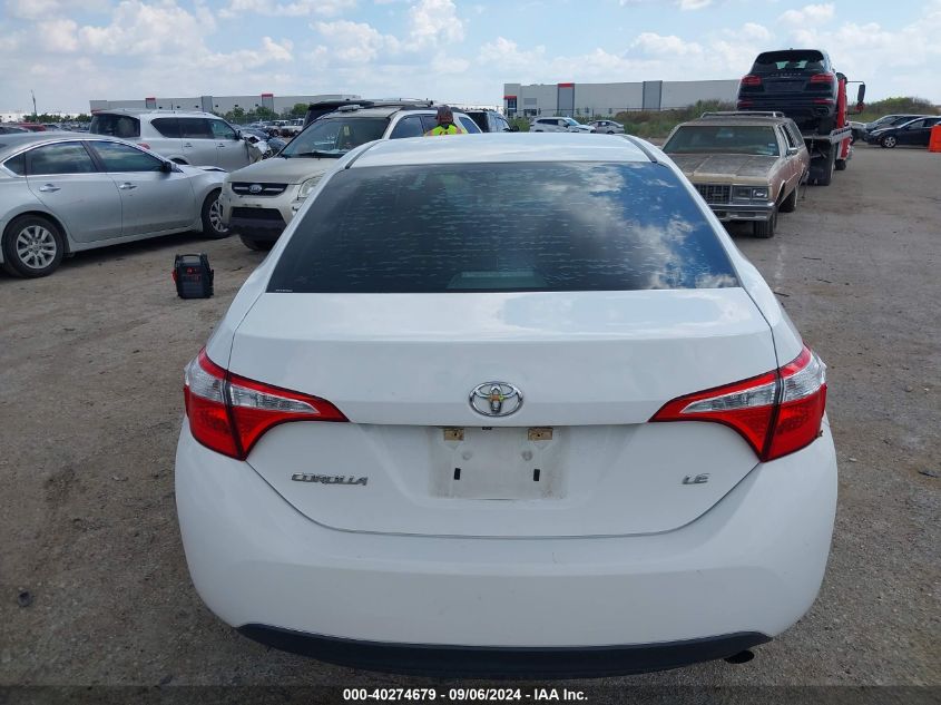 2016 TOYOTA COROLLA LE - 5YFBURHE3GP423866