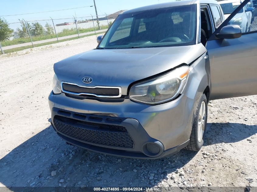 2014 Kia Soul VIN: KNDJN2A27E7092689 Lot: 40274695