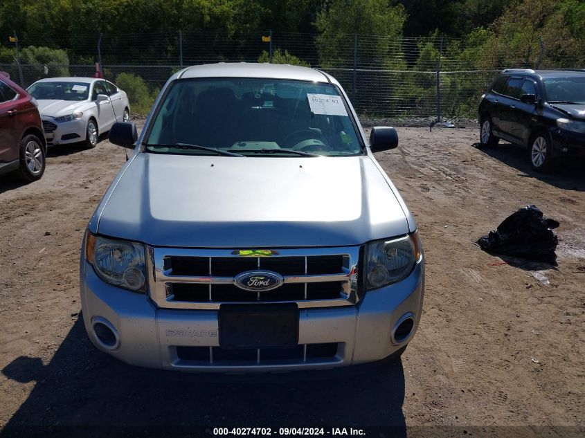 2011 Ford Escape Xls VIN: 1FMCU0C77BKA02681 Lot: 40274702