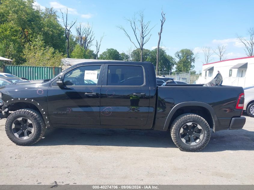 1C6SRFLT5NN477760 2022 Ram 1500 Rebel 4X4 5'7 Box