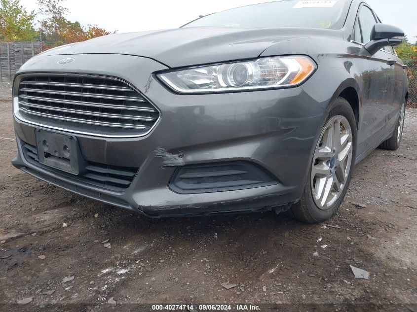 2016 Ford Fusion Se VIN: 3FA6P0H75GR361683 Lot: 40274714