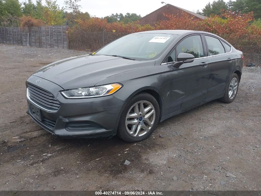 2016 Ford Fusion Se VIN: 3FA6P0H75GR361683 Lot: 40274714