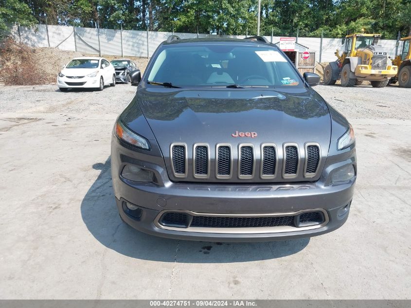 2016 Jeep Cherokee 75Th Anniversary VIN: 1C4PJMCBXGW254340 Lot: 40274751