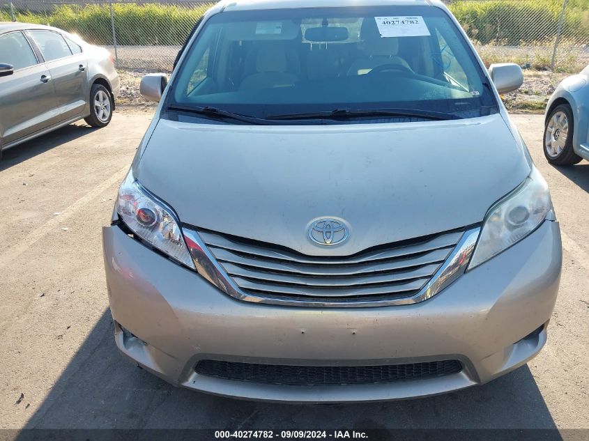 5TDKK3DC7GS724980 2016 Toyota Sienna Le 8 Passenger