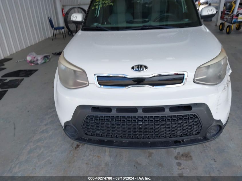 2015 Kia Soul + VIN: KNDJP3A56F7207925 Lot: 40274788