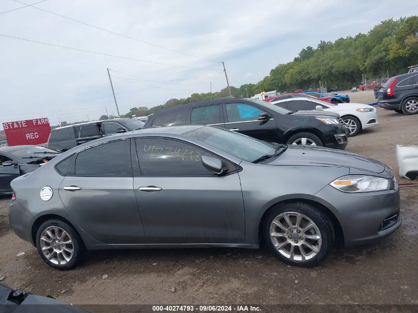 2013 Dodge Dart Limited VIN: 1C3CDFCA3DD231681 Lot: 40274793