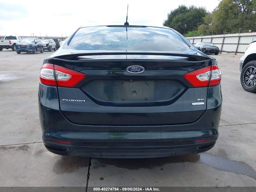 2014 Ford Fusion Se VIN: 3FA6P0H97ER241706 Lot: 40274794