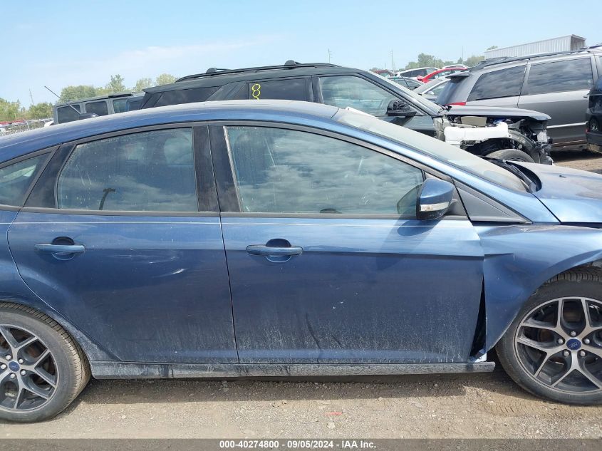 2018 Ford Focus Sel VIN: 1FADP3M23JL228820 Lot: 40274800