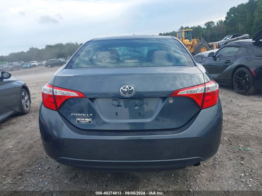 2016 Toyota Corolla L VIN: 2T1BURHEXGC523527 Lot: 40274813