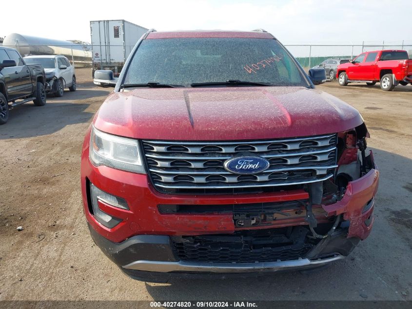 2016 Ford Explorer Xlt VIN: 1FM5K8D84GGD23611 Lot: 40274820