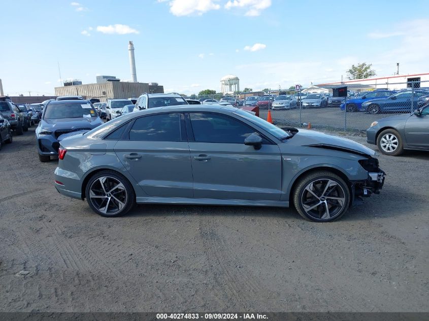 2020 Audi A3 Premium 45 Tfsi S Line Quattro S Tronic VIN: WAUBEGFF5LA104283 Lot: 40274833