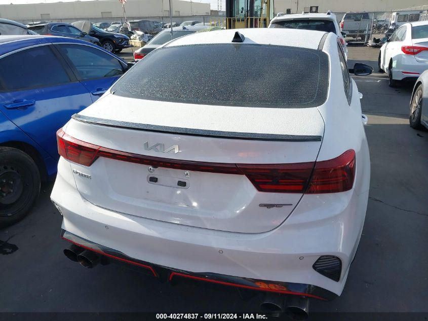 2022 Kia Forte Gt VIN: 3KPF44AC7NE434946 Lot: 40274837