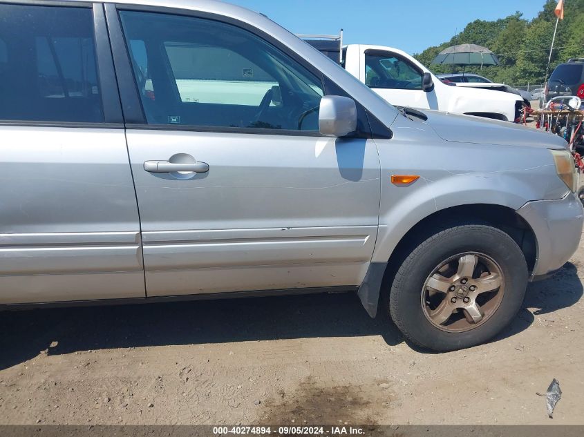 2006 Honda Pilot Ex-L VIN: 5FNYF18746B029469 Lot: 40274894