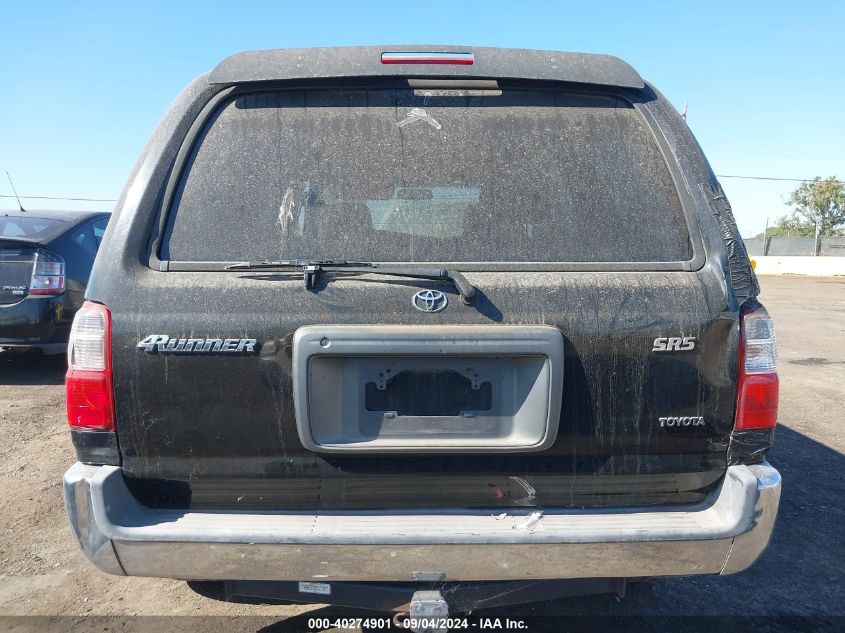 2001 Toyota 4Runner Sr5 V6 VIN: JT3GN86R410185356 Lot: 40274901