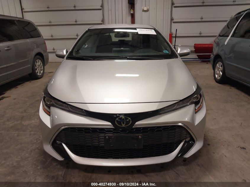 2019 Toyota Corolla Xse VIN: JTNK4RBE3K3042881 Lot: 40274930