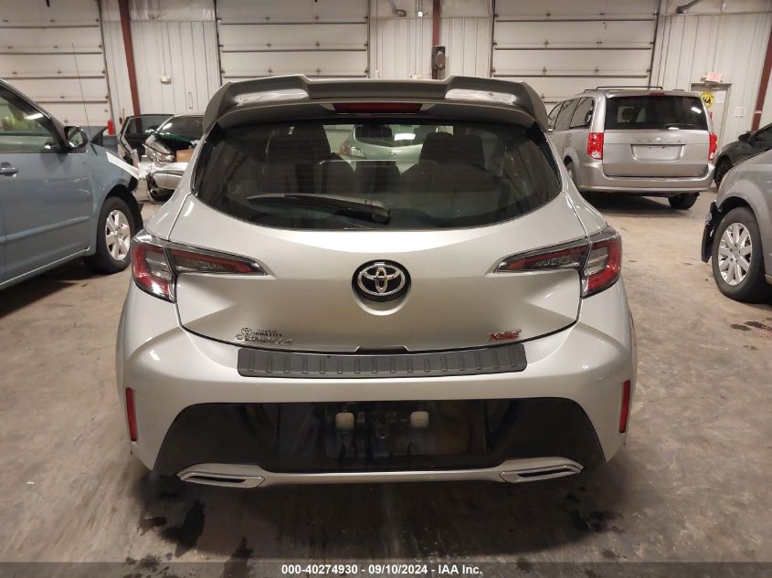 2019 Toyota Corolla Xse VIN: JTNK4RBE3K3042881 Lot: 40274930