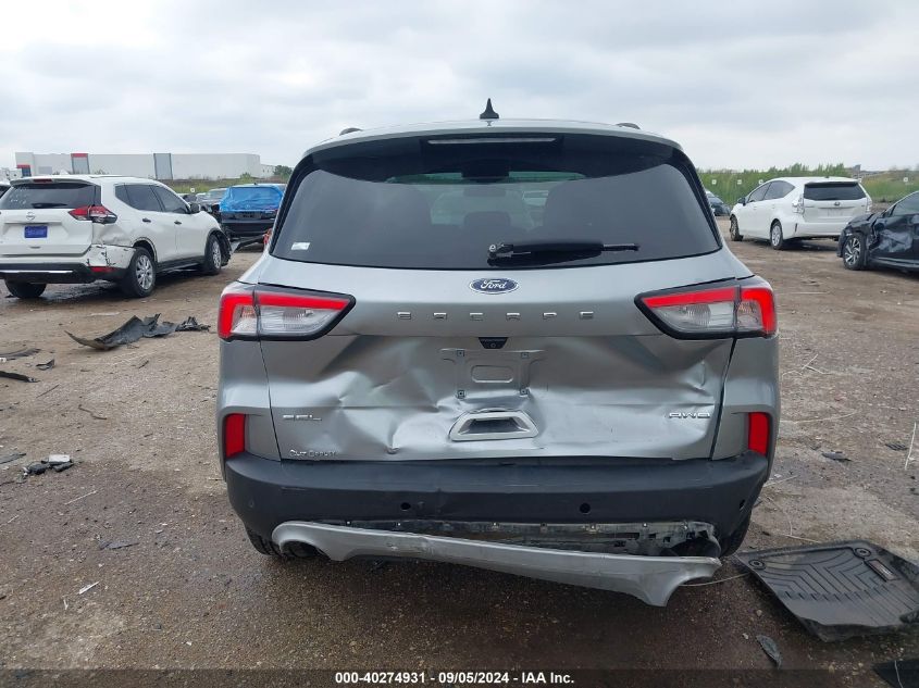 2021 Ford Escape Sel VIN: 1FMCU9H61MUA64282 Lot: 40274931